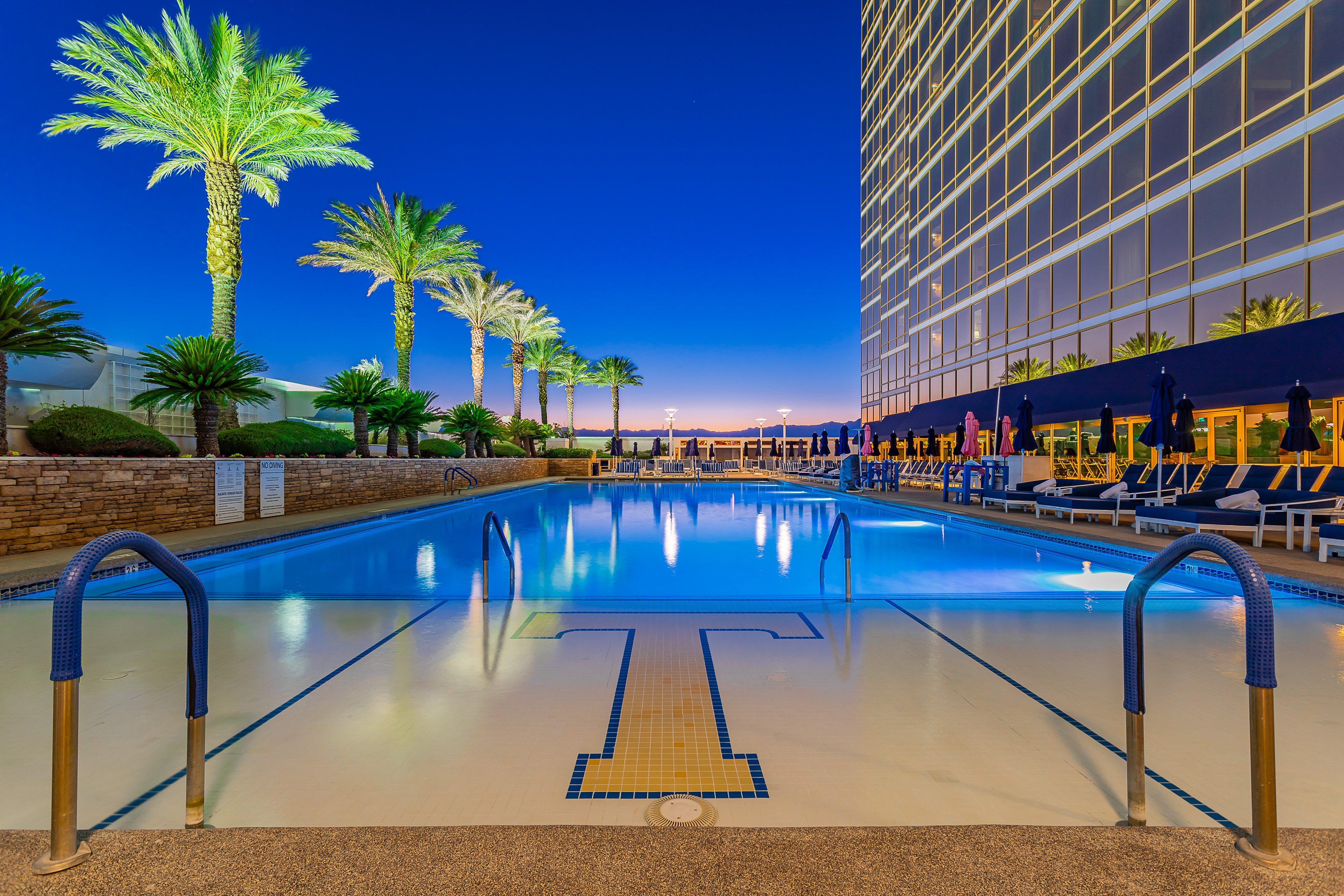 A Golden Oasis<br> on the Strip